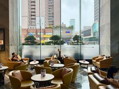 -深圳温德姆至尊酒店·大堂吧·户外花园