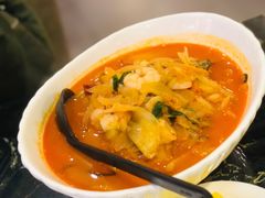 海鲜辣汤面-桃园中华料理炸酱面(燕儿岛路店)