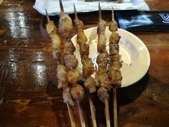 羊肉串-马路牙子地桌烤肉(工体店)