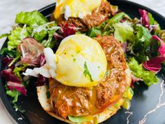 疯狂手撕牛肉班尼迪克蛋-The Rug Cafe(王府中环店)