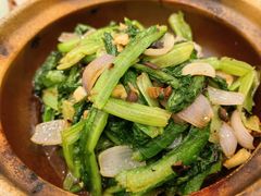 豆豉鲮鱼油麦菜-鸭匠食府·挂炉烤鸭·新京菜(阜成路店)