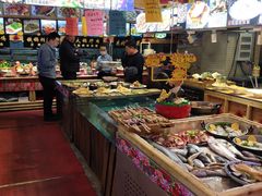 自助取餐区-闯关东东北农家菜(崂山石老人店)