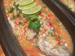清迈酸辣海鲈鱼-CHINCHIN 青青·泰国料理(万象食家店)