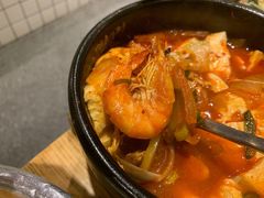 海鲜豆腐汤-姜虎东白丁烤肉(虹桥天地店)