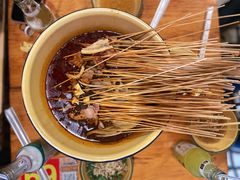 -拈签一笑黄牛肉辣卤串串