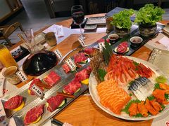 M9和牛长盛拼盘（湿式熟成）-赤坂亭·M9和牛烧肉·铁板烧(合肥万象城店)