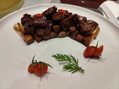 京葱煎烤谷饲小牛上脑-京味斋·北京烤鸭(北京南站洋桥店)