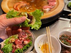 -老姐石板烧烤+铜炭火锅(总店)