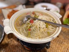酸笋煮豇豆-品德宏·孔雀宴的发源地(金塔园店)