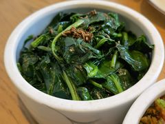 孜然菠菜两吃-隐山栖(鸿泰佳园店)