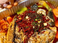 -探鱼·鲜青椒爽麻烤鱼(银泰城店)