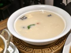 奶汤蒲菜-魁盛居百年鲁菜馆(县西巷店)