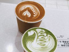 抹茶拿铁-%ARABICA