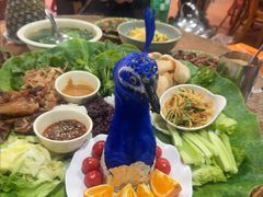 -沐毫傣泐云南菜孔雀宴•手抓饭傣味烧烤(曼听公园店)