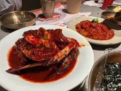 -草家酱蟹炭火烤肉店(珲春南路一店)