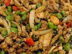 青椒紫苏牛蛙-虾妹纸餐厅