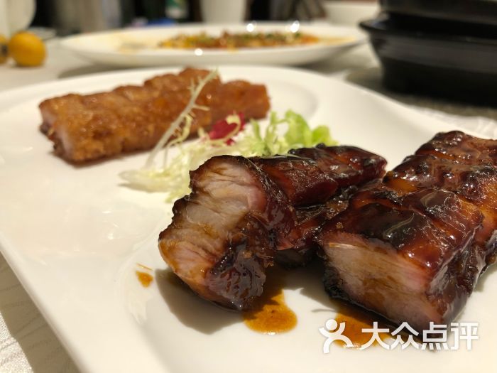 炳胜品味·婚宴(黄埔大道店)-黑叉烧拼脆皮叉烧图片-广州-大众点评网