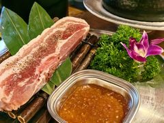 -明洞阿姨·韩式酱蟹烤肉·创意料理(三元桥店)