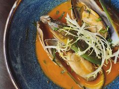 白酒龙虾汁煮青口-广州天河希尔顿酒店