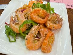 椒盐基围虾-谢记上海大排档(长寿路店)