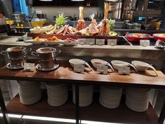 自助取餐区-盐城万豪酒店-盐城厨房西餐厅