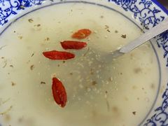 桂花枸杞莲藕粉-百年老字号·观振兴蟹黄面·三虾面·苏式面(观前街富仁坊巷店)