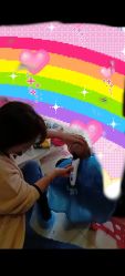 -慧婴轩婴儿理胎发胎毛笔胎毛画手足印(通州店)