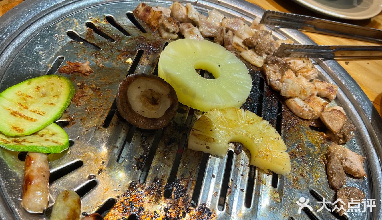 五彩缤纷如沐春风的韩式碳烤肉[色]