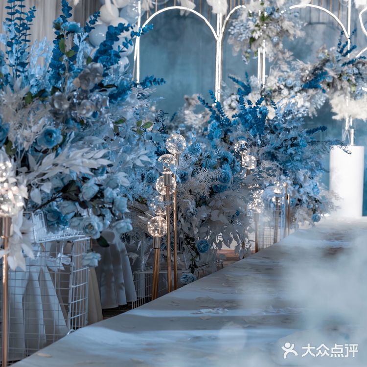 蓝色梦幻婚礼，是你心目中婚礼的样子嘛？