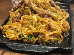 月牙骨炒酸菜-北李妈妈菜·海肠捞饭(开发区万达店)