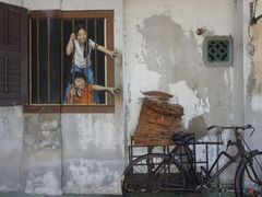 -槟城街头艺术街区