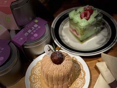 栗子抹茶蛋糕-Kekimatata 生日蛋糕·烘焙教学