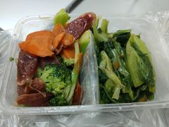 西兰花炒腊味饭-广东省人民医院-职工餐厅楼