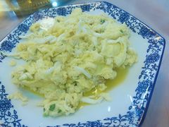 银鱼炒蛋-呼吸森林·生态农庄农家乐私房菜