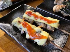 烤芝士鸡肉串-鸟内会(河北路店)