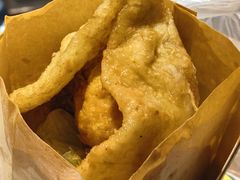 -小红车炸蛋葱油饼