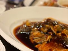 干菜蒸笋壳鱼-杭州西子湖四季酒店·金沙厅
