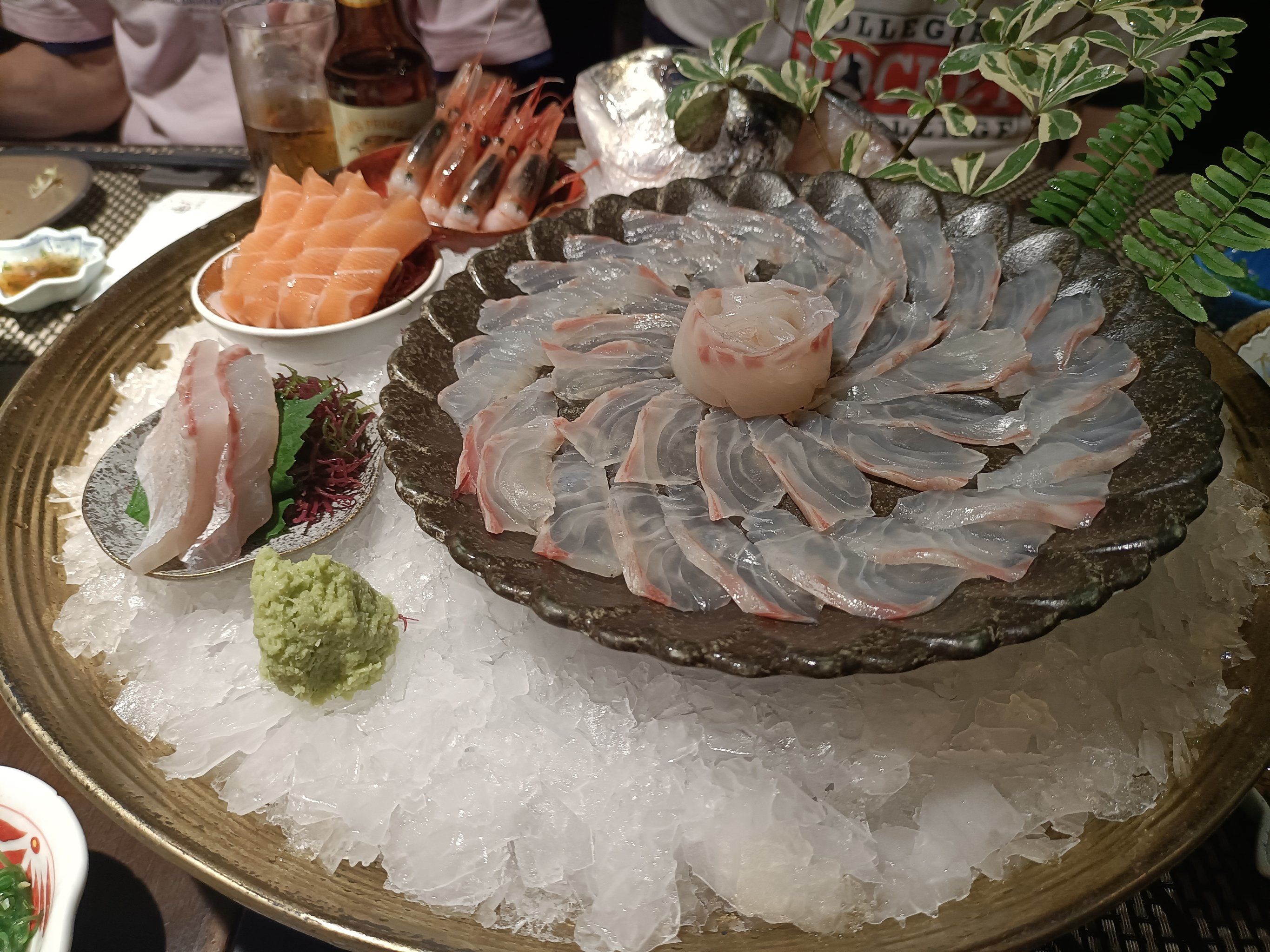 生鱼片的鲜嫩滋味