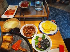 肠肠双拼（肉肠+墨鱼肠）-么肆烤肉·中式自助·烤肉大排档(街道口季佳PAI店)