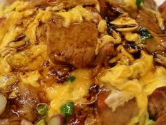 招牌叉烧葱花滑蛋饭-深仔记茶餐厅(亚士厘道店)