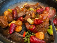 石锅花椒牛肉粒-新荣记(南京西路店)