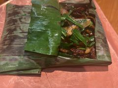 包烧野生牛肝菌-云海肴·汽锅鸡·云南菜(天山百盛优客店)