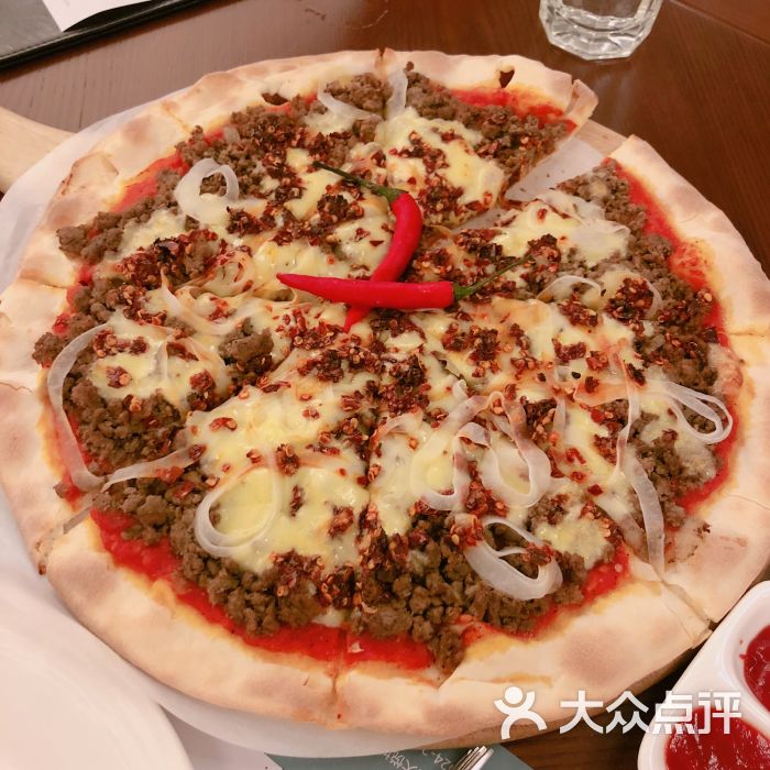 amore pizza(华府店)牛肉披萨图片 - 第5张