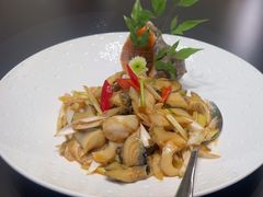 章丘大葱拌海螺-老山东·山东菜(鲁菜名店)