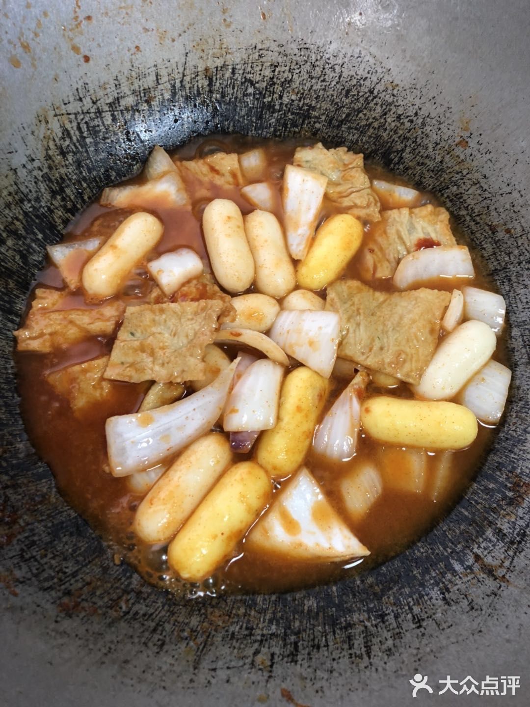 端午自制美食之二辣炒年糕