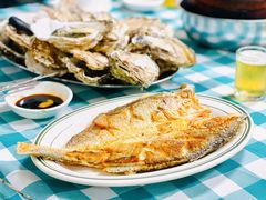 干煎黄花鱼-豪园台山碳烧生蚝(蓬江江华店)