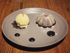 JG巧克力蛋糕，意式香草冰淇淋-Mercato莫卡多露台餐厅与酒吧(K11店)