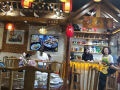 -东来菜馆•手抓海鲜家常菜•海鲜锅贴(鸽子窝店)