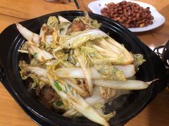 砂锅娃娃菜-黄牛肉馆·皖南土菜