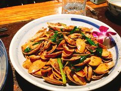泰辣椒膏炒花甲-上楼私房菜(院士路店)